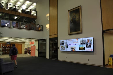 Cooper Library Entrance wall